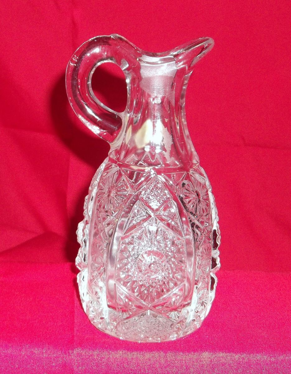 Vintage IMPERIAL Crystal Bellaire Cruet