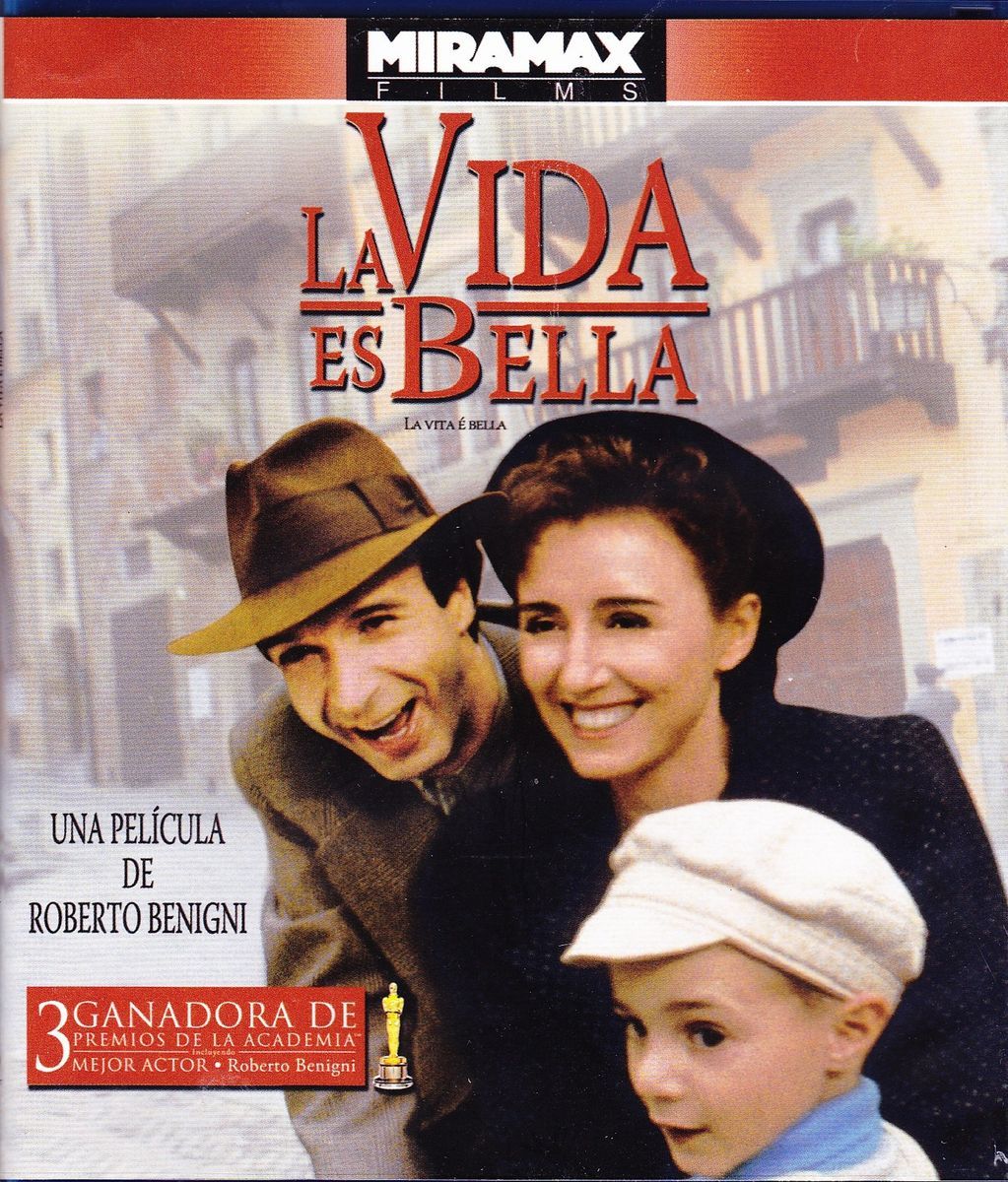 Life Is Beautiful La Vida ES Bella Roberto Benigni