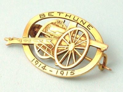 French Bethune brooch, dating from the First World War. This piece is 