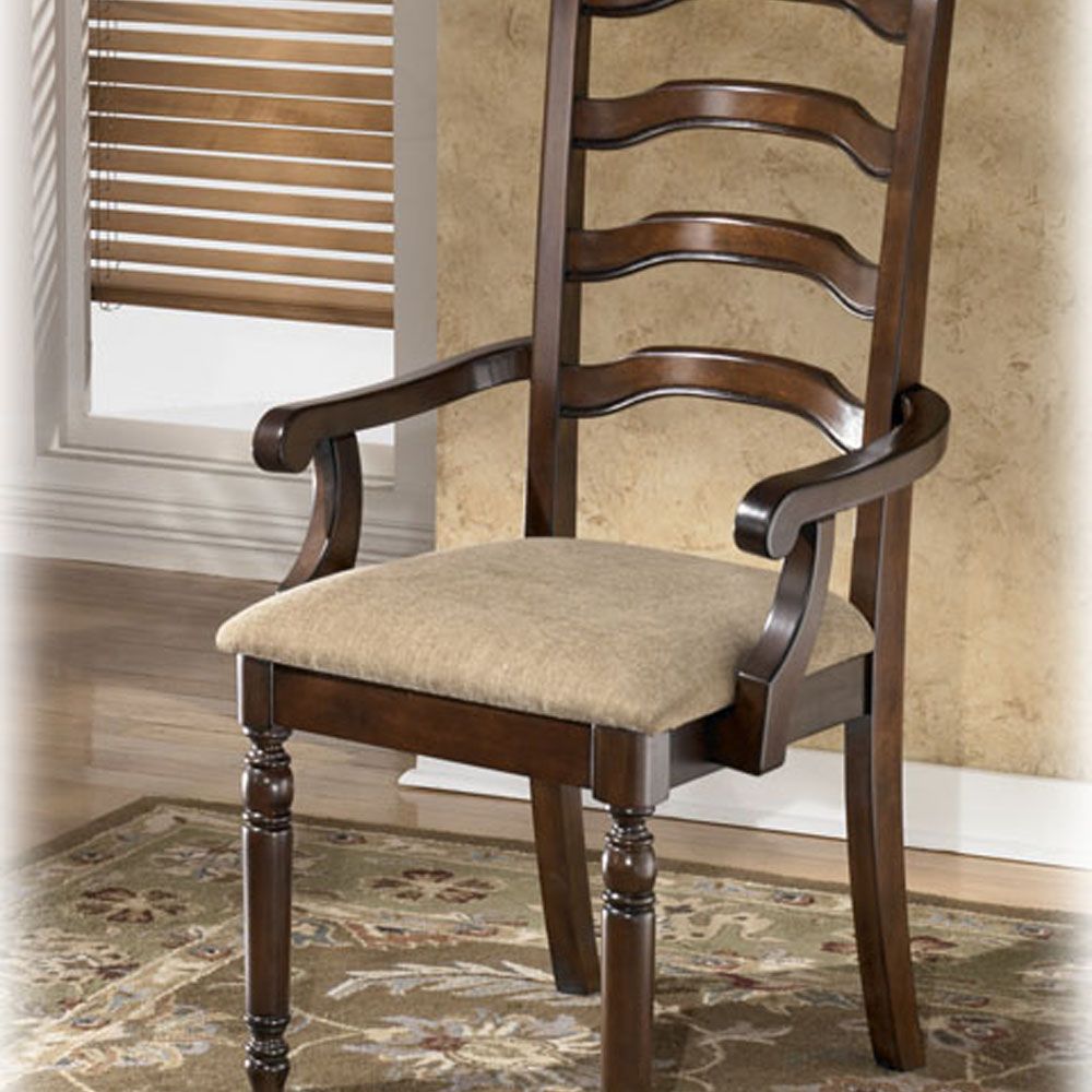 ASHLEY   BELCOURT   NEW DINING ROOM ARM CHAIR (2/CN)   FREE 