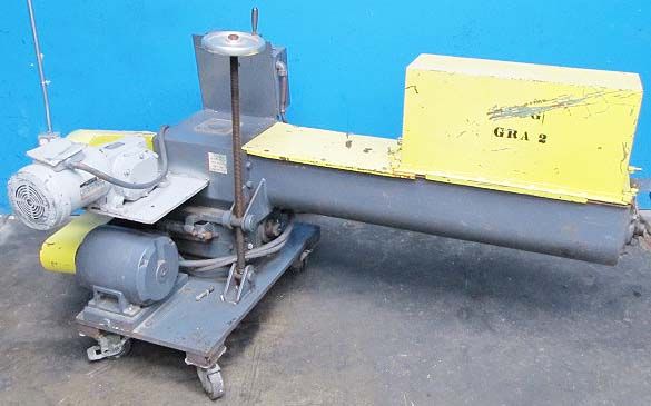 Beloit HAF 812P Horizontal Auger Feed Granulator 12 Blade