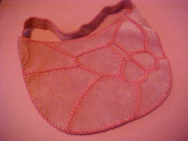 Womens Ladies Purse Nine West Red Suede Butterfly Bag