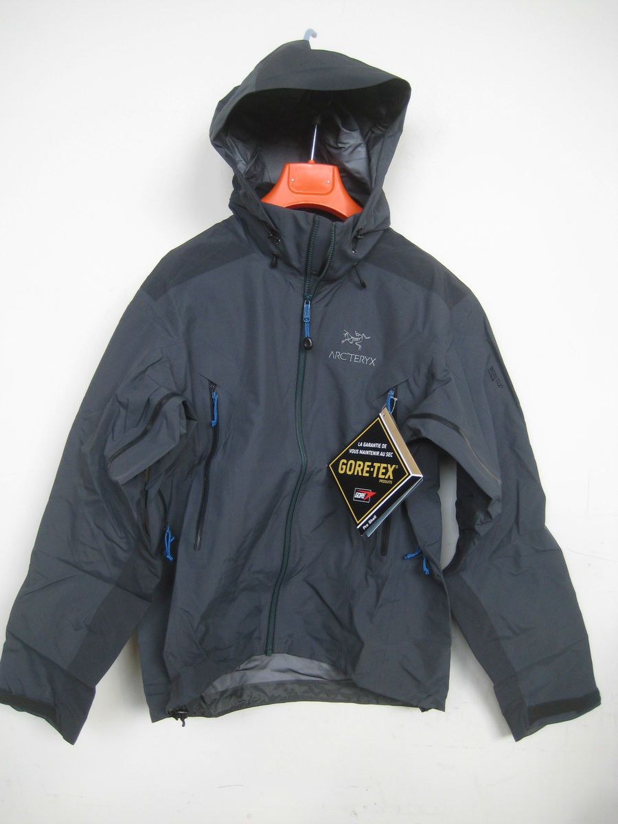 NEW ARCTERYX BETA AR JACKET M NIGHTSHADE GORETEX PROSHELL AUTHENTIC 