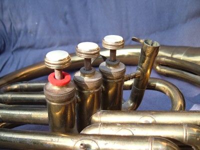 VINTAGE BERTELLI Eb? TENOR SOUSAPHONE TUBA Sousafone Brass ITALY 10188 