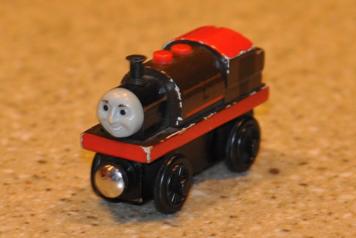   Britt Allcroft Wooden Bertram RARE Retired VHTF Wood Bertrum