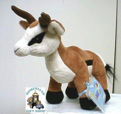 springbok webkinz pet deer antelope with sealed unused code time