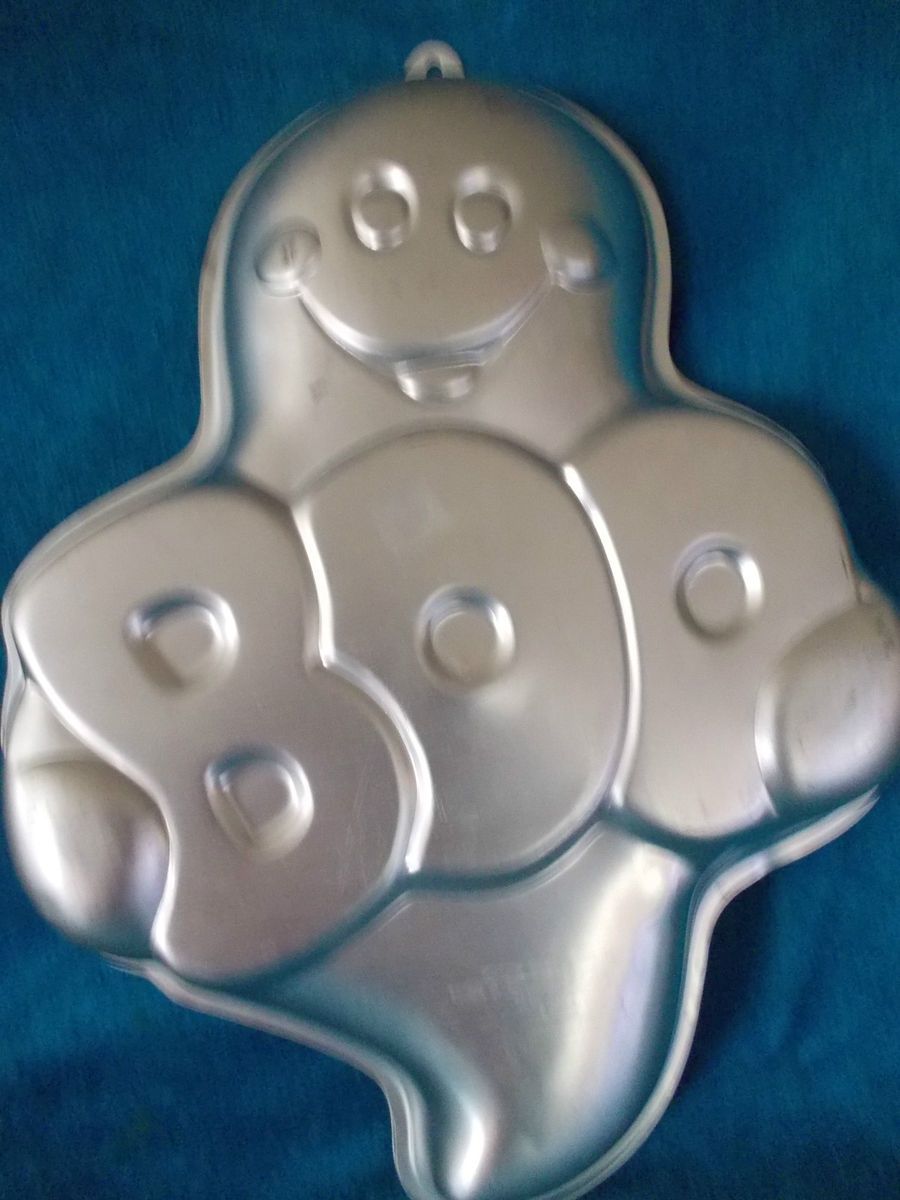   1988 Boo Ghost 2105 1031 Halloween Birthday Cake Pan Mold