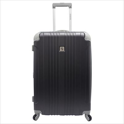 Beverly Hills Country Club Malibu 28 Hard Side Spinner Luggage Orange 