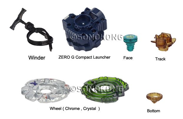 Beyblade Metal Fight Zero G BBG 20 Bandid Goreim BBG 20 DF145BS Zero G 