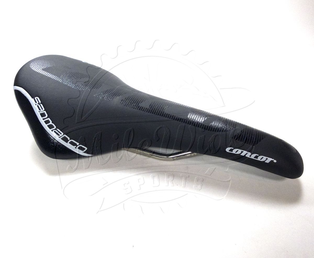 Selle San Marco Concor Racing Road Saddle Black Microfeel Xsilite 