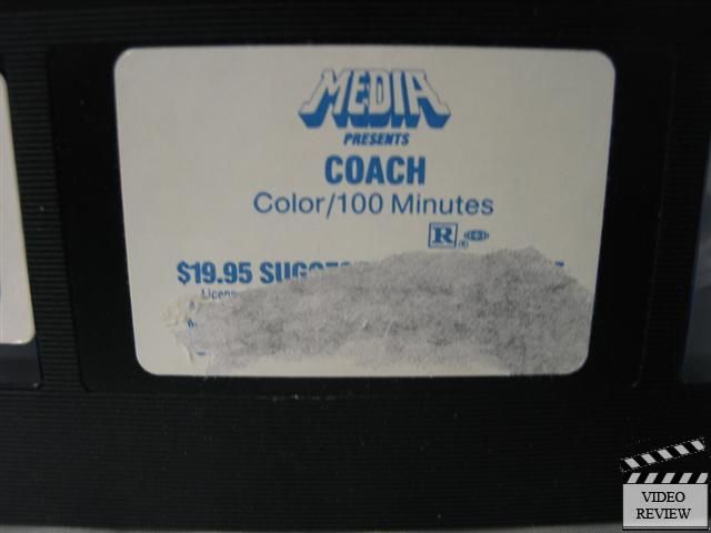 Coach VHS Cathy Lee Crosby Michael Biehn Keenan Wynn