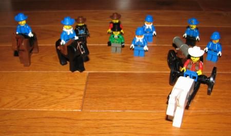 1996 Lego Set 6769 Fort Legorado 668pcs 10FIGS 3HORSES w Instructions 