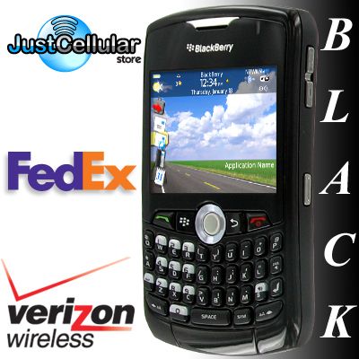    BlackBerry Curve 8330 Black VERIZON PAGE PLUS Cell Phone NO CONTRACT