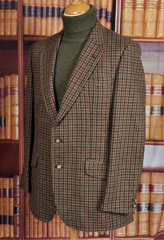 WONDERFUL BLADEN SAXONY TWEED HACKING JACKET 42 L