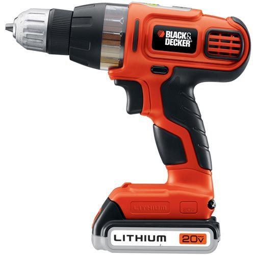 Black & Decker 20V MAX Lithium Drill/Driver with SmartSelect 