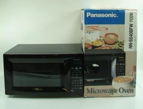 panasonic microwave nn s540bfw