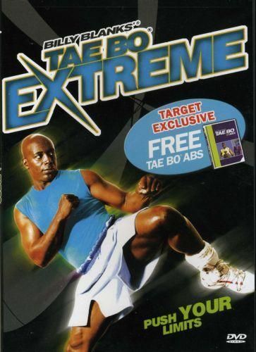 BILLY BLANKS TAE BO EXTREME & TAE BO ABS 2 DVD SET NEW TAEBO 