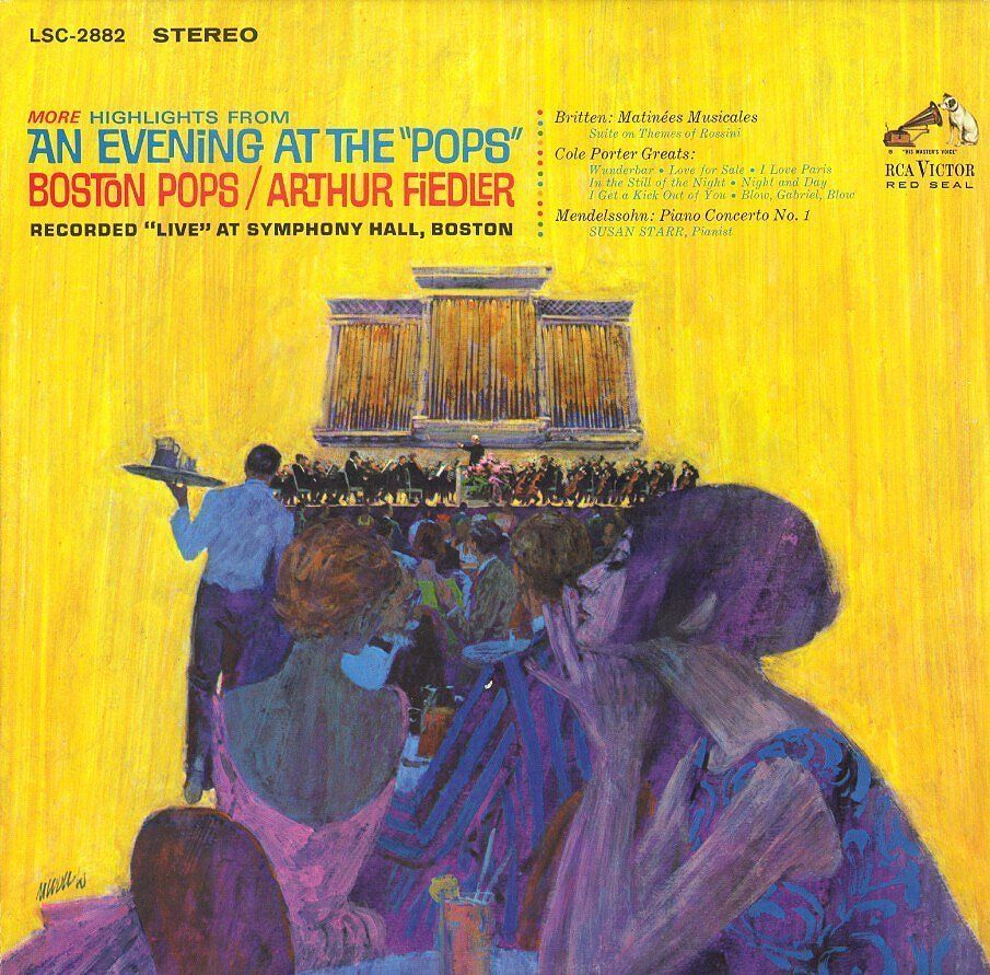 Fielder Boston Pops Bizet Shchedrin Carmen Ballet RCA LSC 3129 VG NM 