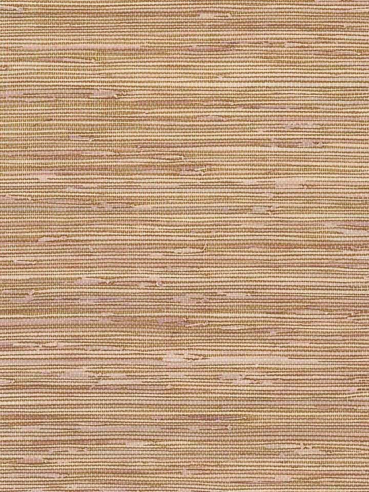 Wallpaper Faux Vinyl Grasscloth Beige Tan Rust