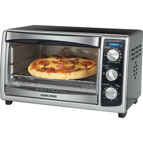 Applica Black & Decker TO1675B 6 Slice Toaster Oven Broiler 