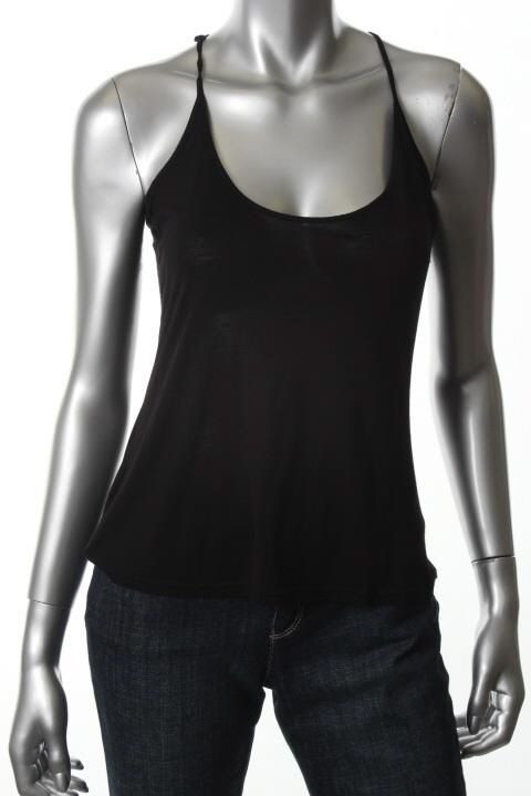 Daniel Rainn New Black Spaghetti Strap Scoop Neck Cami Tank Top Shirt 