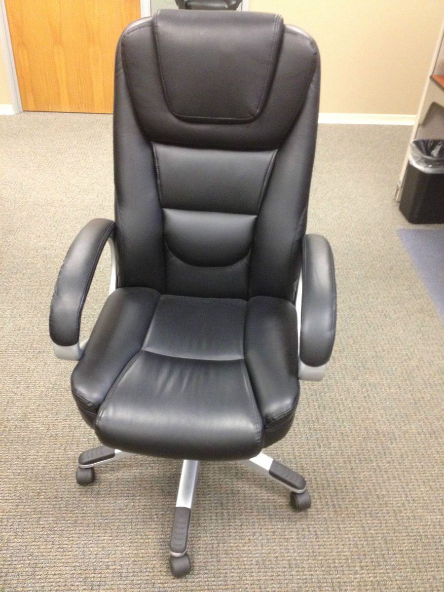 Black Leather Office Chairs