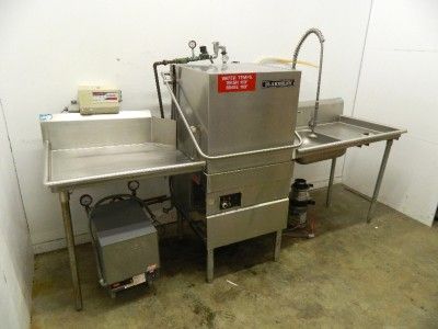   Commercial Dishwasher Setup Station Blakeslee D 8 Very Nice