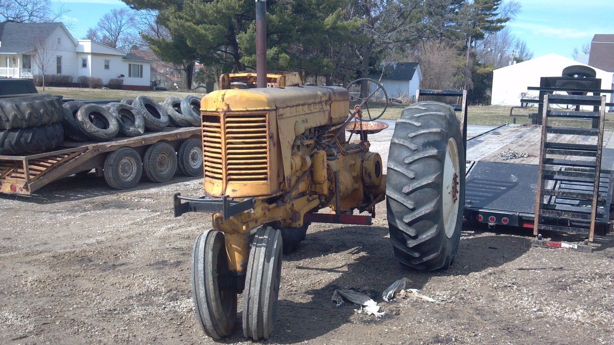 1951 Minneapolis Moline UTU Pulling Tractor Competitive