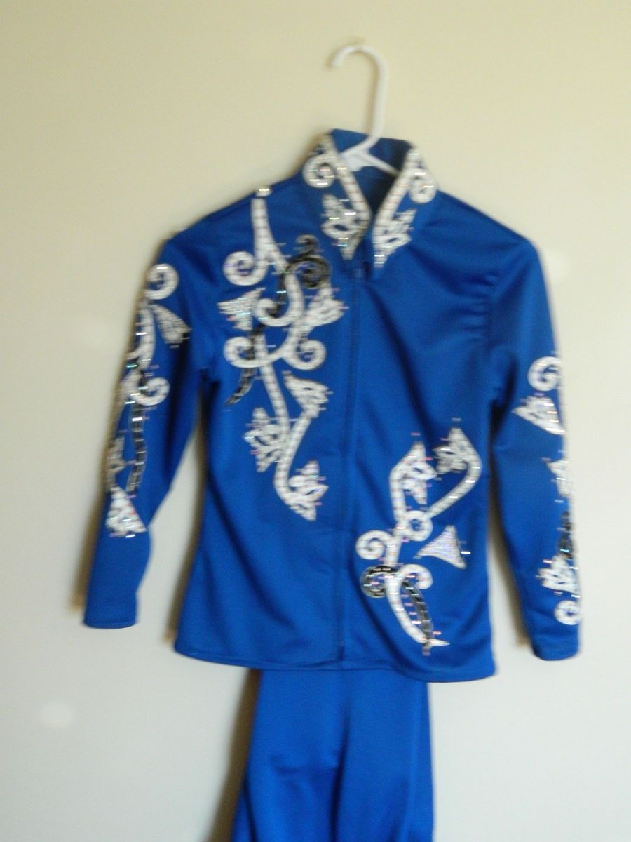 showmanship outfit with chaps youth size 10 12