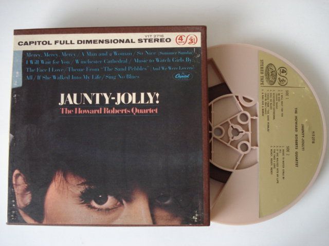 Howard Roberts Quartet Jaunty Jolly Jazz Reel to Reel