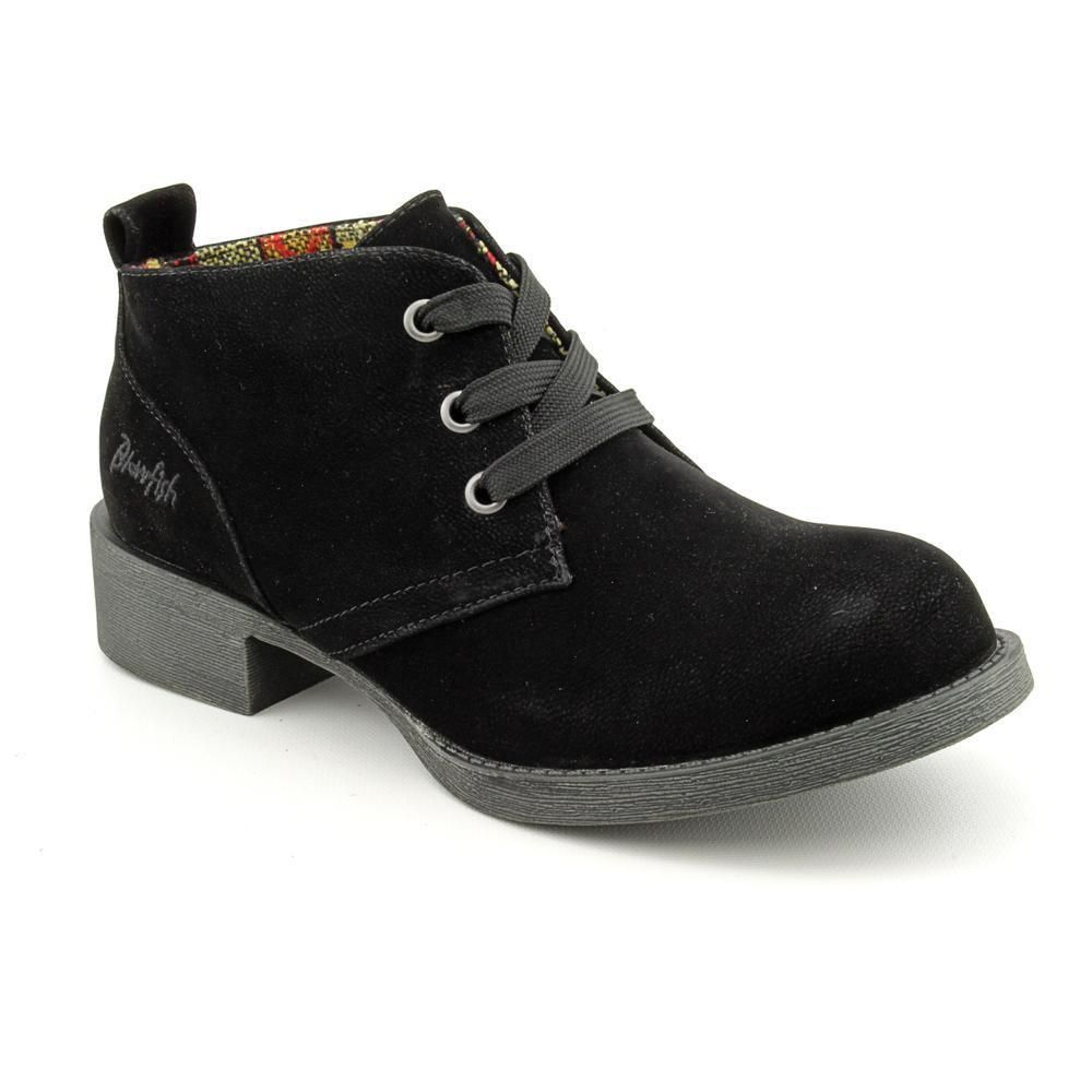 Blowfish Kanetta Womens Size 7.5 Black Synthetic Desert Boots