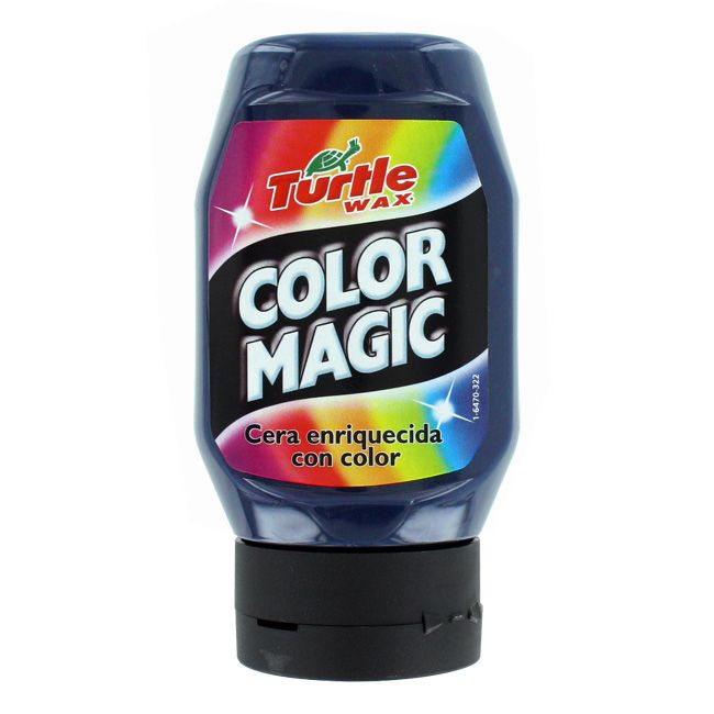 Turtle Wax Color Magic Color Enriched Wax Car Polish Blue 300 ml T376S 