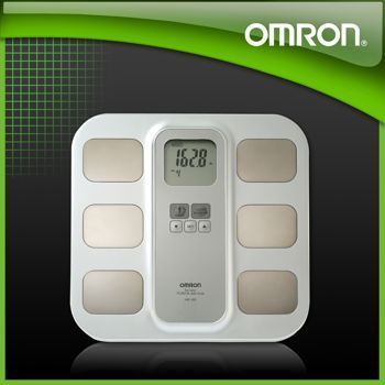 Omron Fat Loss Monitor with Scale Indicates weight body fat percentage 