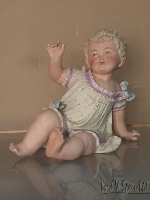 Conta & Boehme 9 1/4 German Porcelain Piano Baby