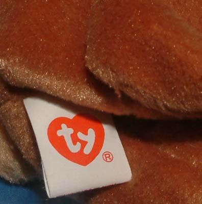 Bongo Brown tail Authenticated   MWMT MQ, 3rd/2nd gen Ty Beanie Baby