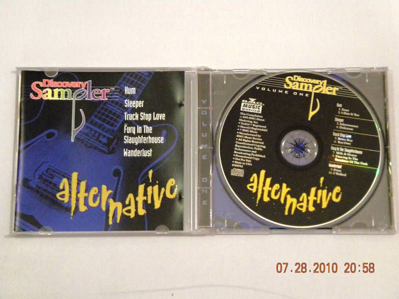   BMG Discovery Sampler Alternative 1995 BMG Direct Used CD
