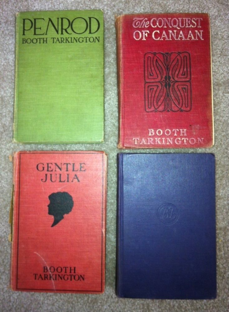 BOOTH TARKINGTON LOT Pulitzer Author PENROD CANAAN INDIANA GENTLE 