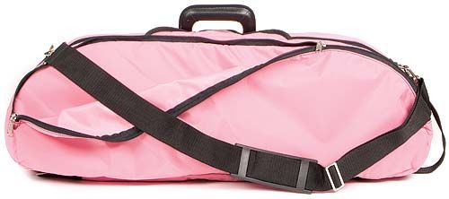 Bobelock Pink Fiberglass 4 4 Violin Case Silver Velvet