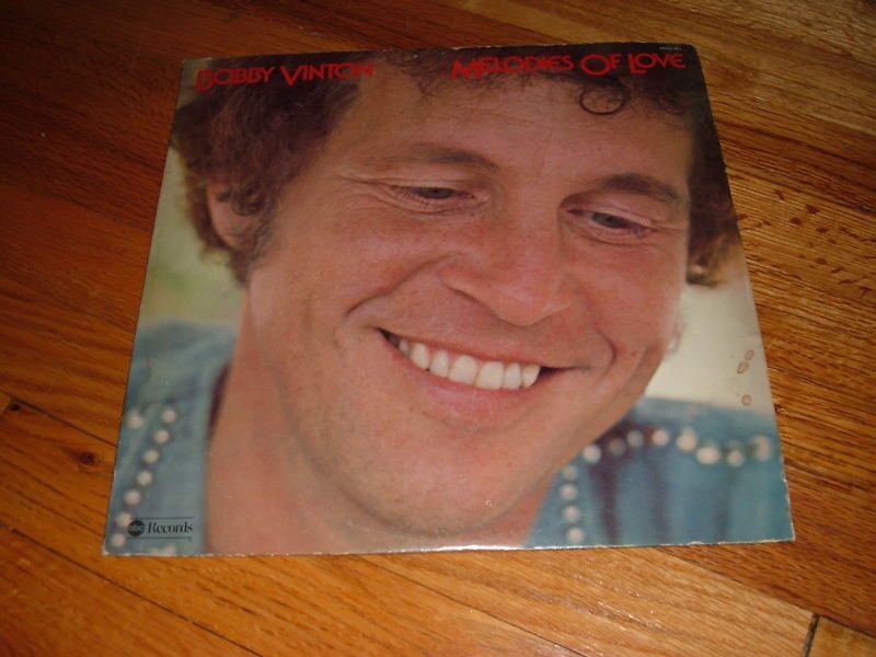 Bobby Vinton Melodies of Love LP Vintage Record Album