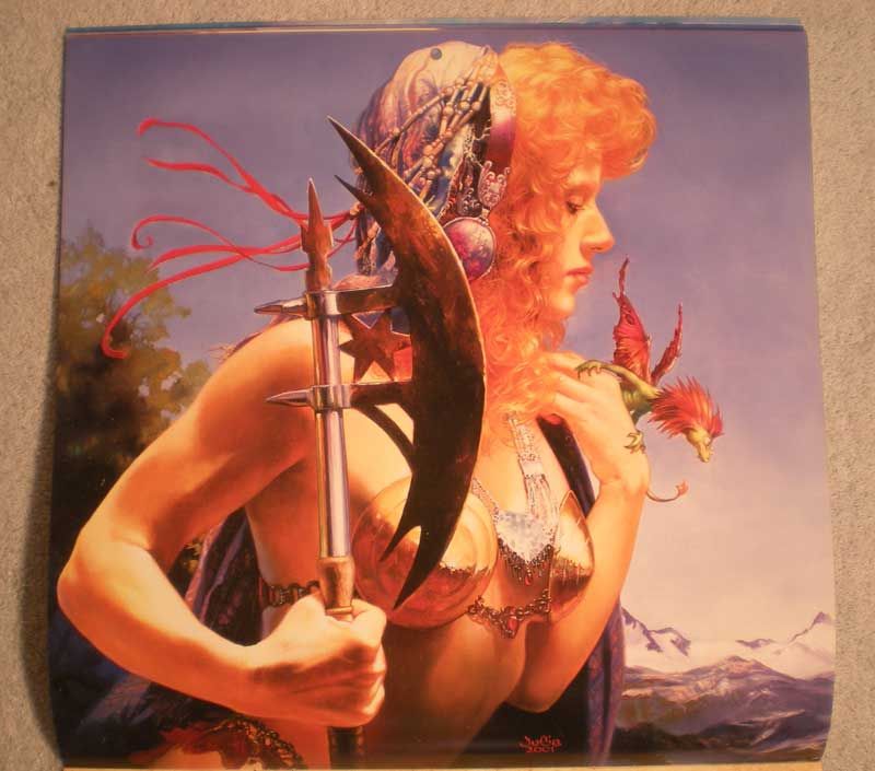 Boris Vallejo 2003 Calendar Good Girl Femme Fatale VFN