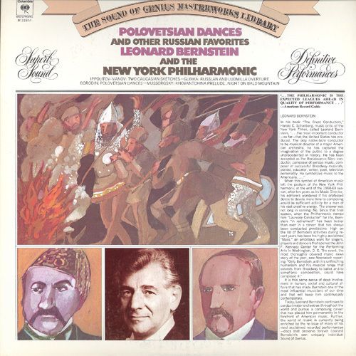 Borodin Polovetsian Dances etc Bernstein Nyp NM