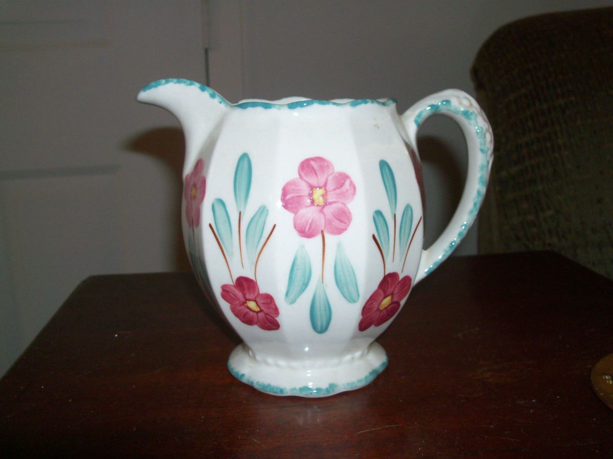  Blue Ridge Pottery Grace Pitcher RARE