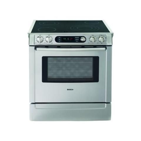   bosch hei7282u 30 slide in electric range integra 700 series stainless