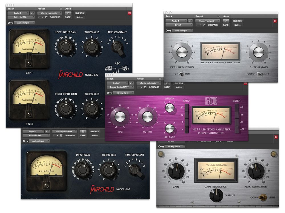 Avid Classic Compressors Bundle Fairchild for Pro Tools AAX DSP Native 