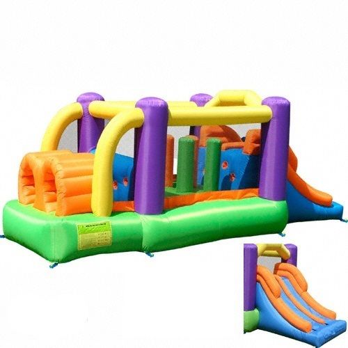    Bounce House Pro Racer Bouncer with Slide Double Stitching FREE SHIP