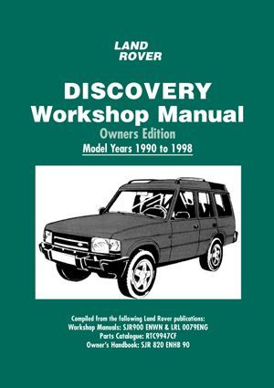 Land Rover Discovery Owners Workshop Manual 1990 1998