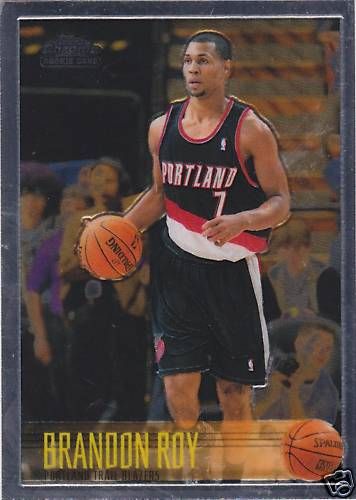 2006 07 Topps Chrome Brandon Roy RC Blazers Rookie