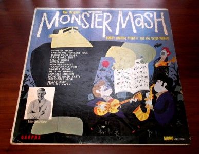 Bobby Boris Pickett The Original Monster Mash 1962 Garpax GPX 