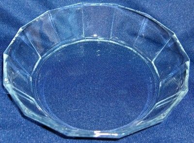 Bormioli Rocco Italy Glass Deep Salad Plate 