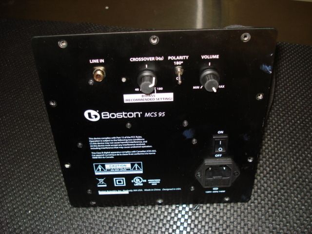 boston mcs 95 subwoofer